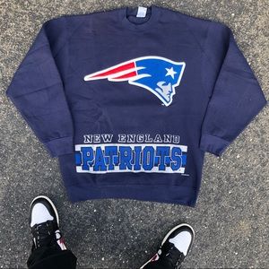 Vintage New England Patriots Crewneck XL
